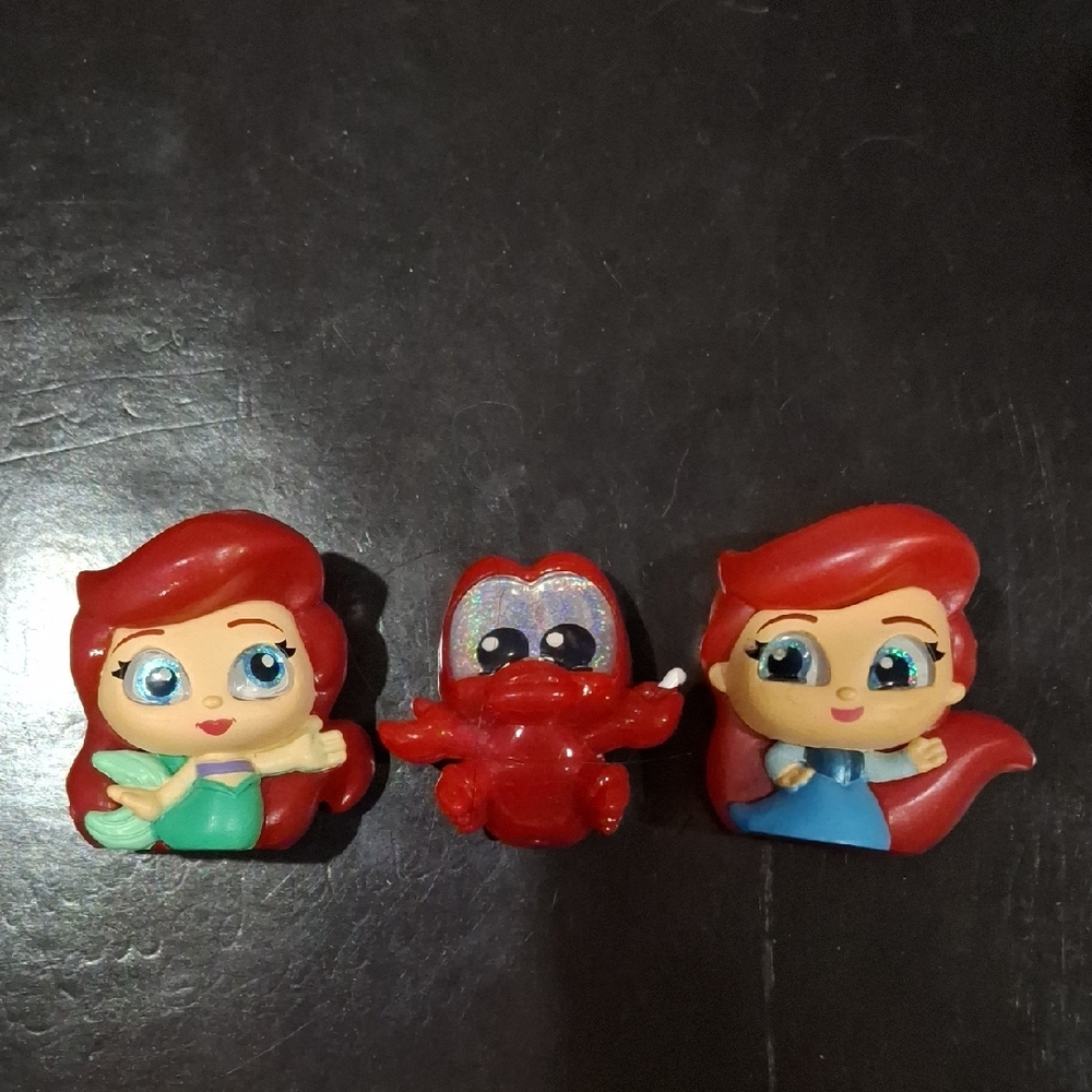 Little Mermaid Ariel and Sebastian Disney Doorables Set